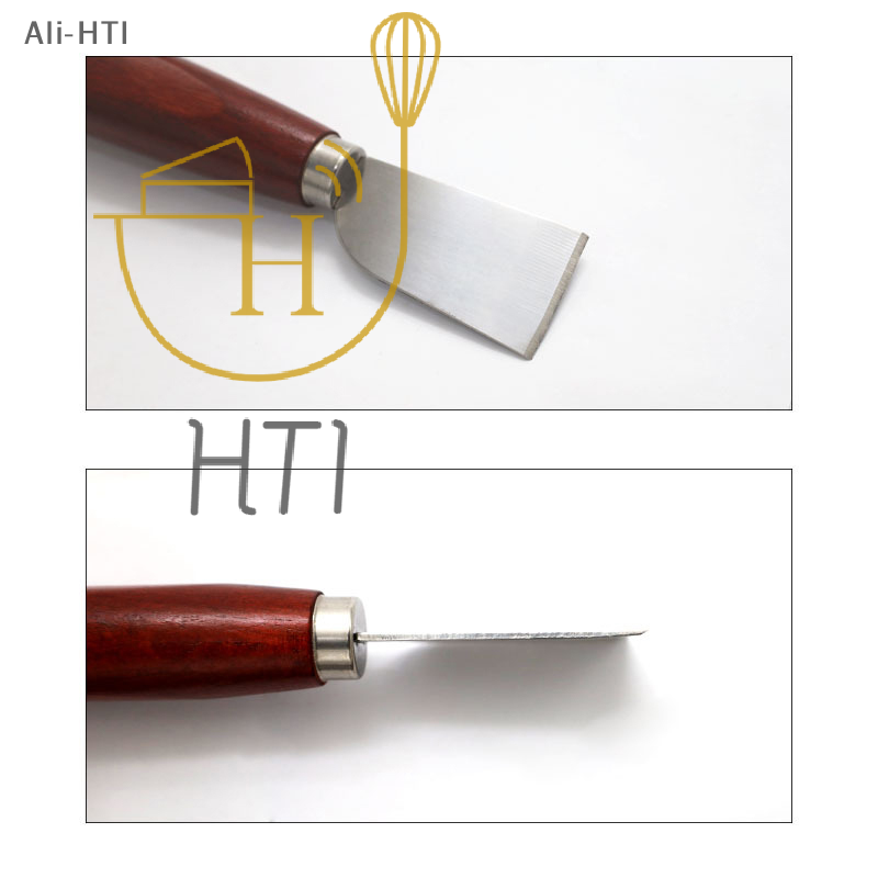 Leatherwork Knife - มีดตัดหนังแบบด้ามไม้ สำหรับงานหนัง DIY เครื่องมือทำหนัง ด้ามไม้ ทำจากสแตนเลส
