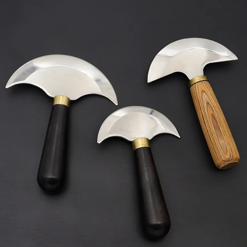 Leatherwork Knife - มีดตัดหนังแบบใช้มือ สำหรับงานฝีมือ DIY เครื่องมือตัดแต่งหนัง สำหรับงานแกะสลักหนัง