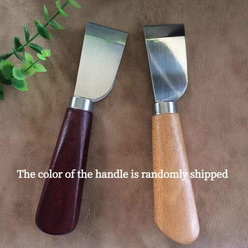 มีดตัดหนังพร้อมด้ามไม้ มีดสกีฟ - Leatherwork Knife บทวิจารณ์และราคา