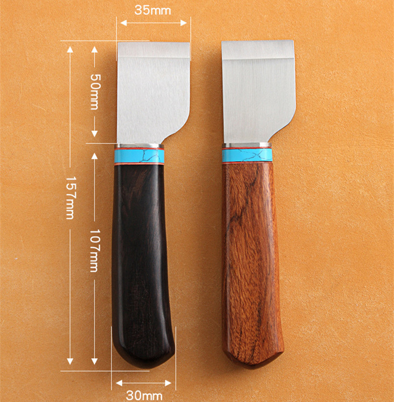 ใบมีดหนา 3 มม. และกว้าง 35 มม. - Leatherwork Knife บทวิจารณ์และราคา