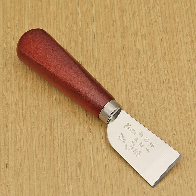 มีดตัดหนังแบบใหม่พร้อมด้ามไม้  - Leatherwork Knife บทวิจารณ์และราคา
