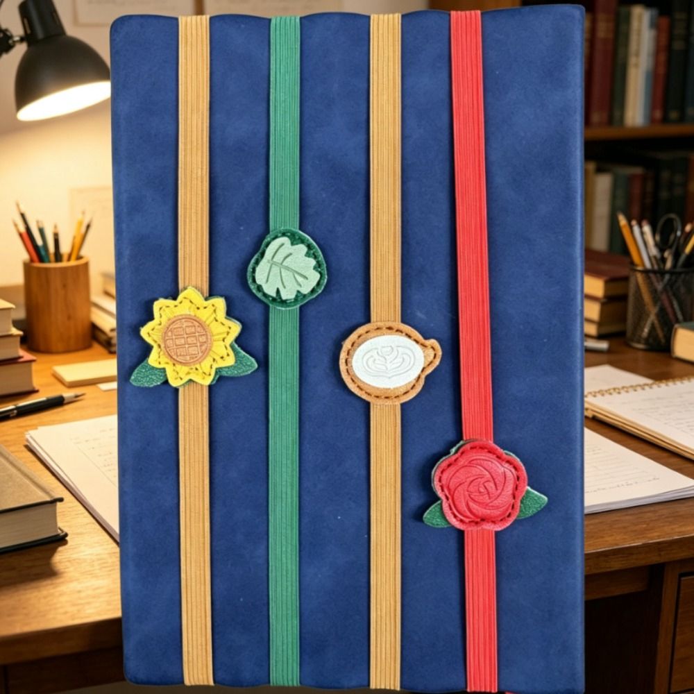 ที่คั่นหนังสือหนังยืดหยุ่นแบบว - Leatherwork Books บทวิจารณ์และราคา