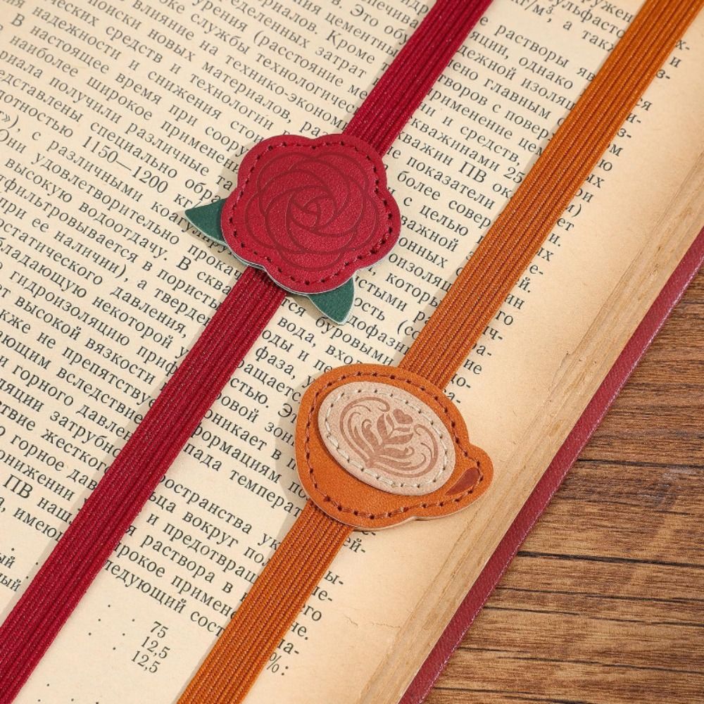 ที่คั่นหนังสือหนังยืดหยุ่นแบบว - Leatherwork Books บทวิจารณ์และราคา