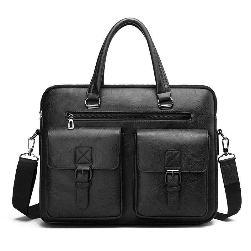 กระเป๋าใส่เอกสารทางธุรกิจของผู - Leatherwork Bag บทวิจารณ์และราคา