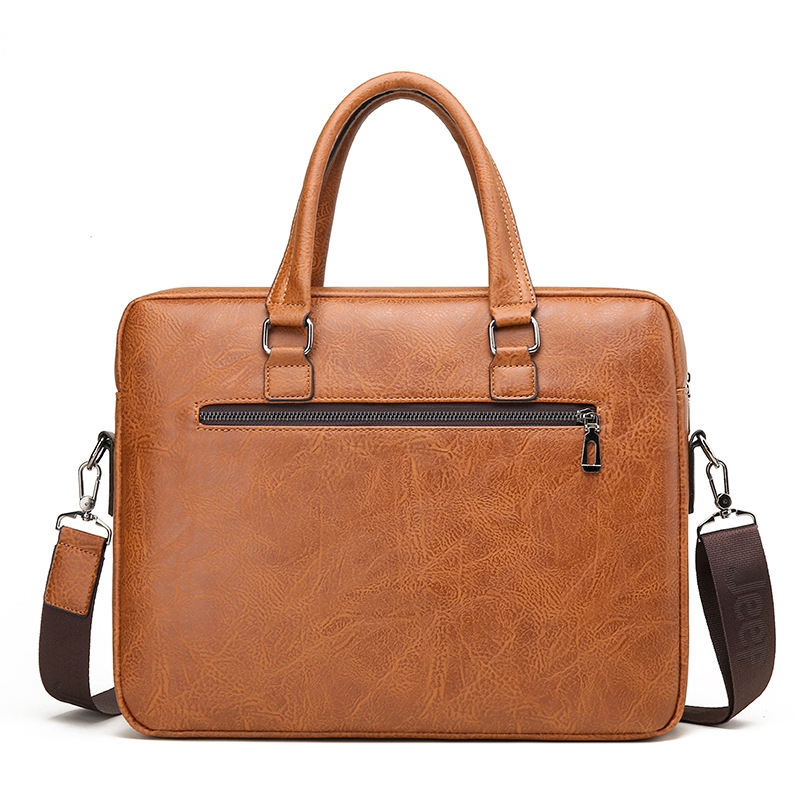 กระเป๋าใส่เอกสารทางธุรกิจของผู - Leatherwork Bag บทวิจารณ์และราคา