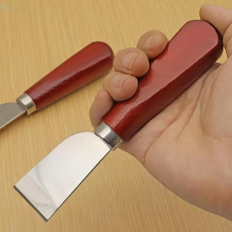 มีดตัดหนังพร้อมด้ามไม้ สำหรับง - Leatherwork Knife บทวิจารณ์และราคา