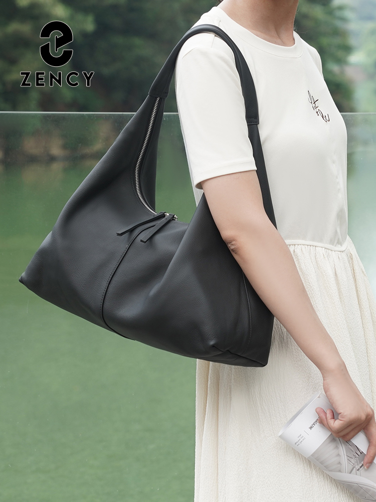 Zency ความจุขนาดใหญ่ Tote กระเ - Leatherwork Bag บทวิจารณ์และราคา