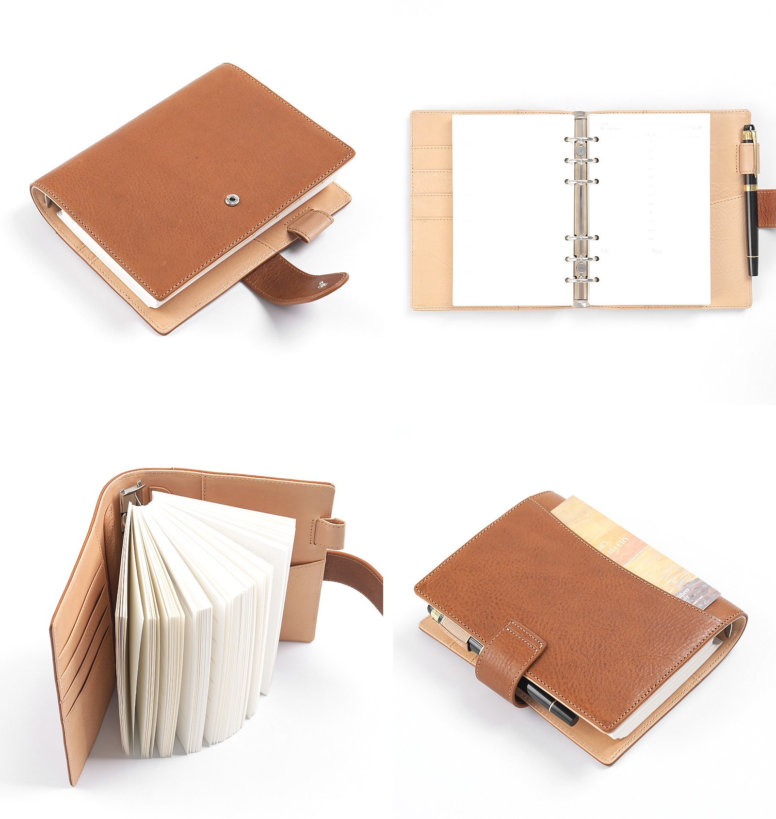 สมุดแพลนเนอร์ Moterm Franklin  - Leatherwork Books บทวิจารณ์และราคา