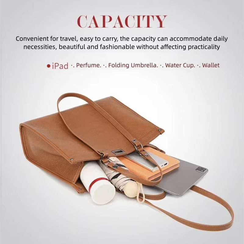 กระเป๋าถือผู้หญิงขนาดใหญ่ หนัง - Leather Work Bag Women บทวิจารณ์และราคา