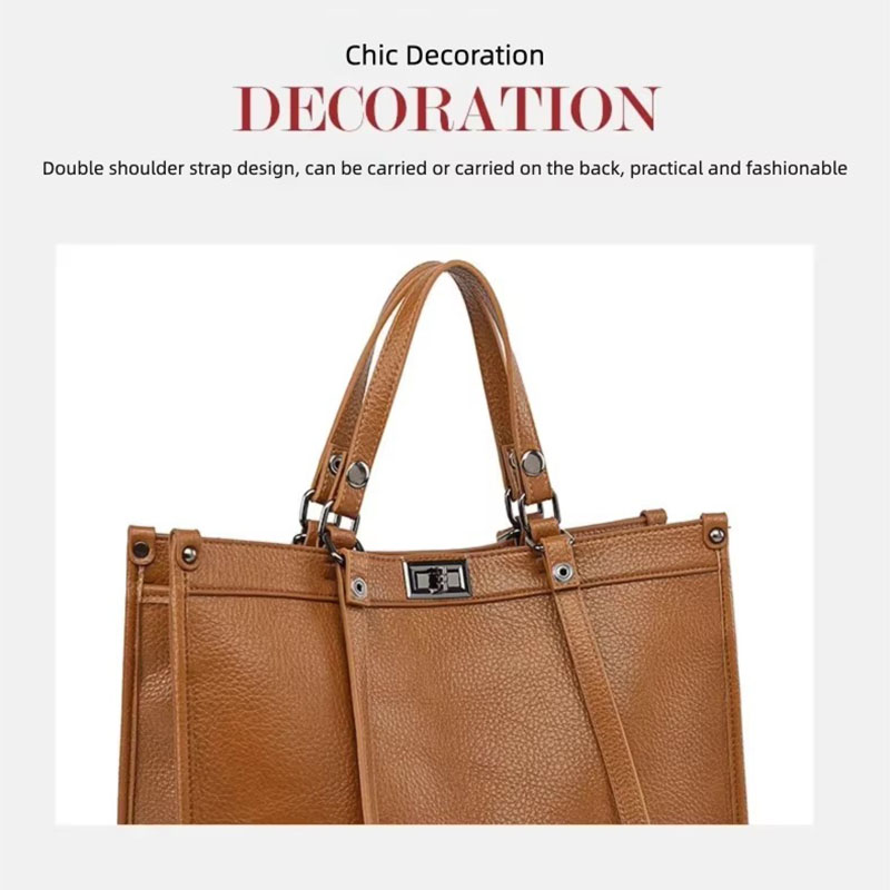 กระเป๋าถือผู้หญิงขนาดใหญ่ หนัง - Leather Work Bag Women บทวิจารณ์และราคา