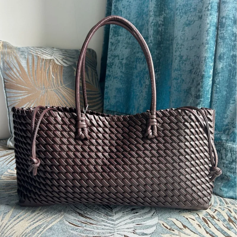 กระเป๋าโท้ทหนัง PU ดีไซน์หรูหร - Leather Work Bag Women บทวิจารณ์และราคา