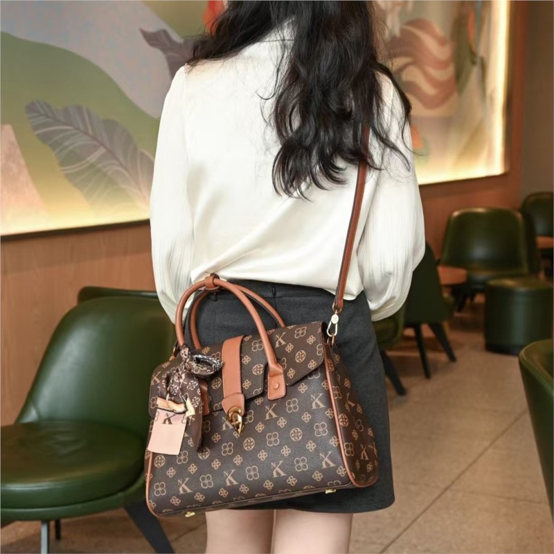 กระเป๋าผู้หญิงแบรนด์หรูน้ําหนั - Leather Work Bag Women บทวิจารณ์และราคา