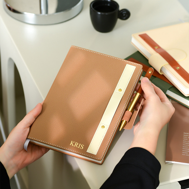 สมุดโน้ตปก PU แบบสลักลาย A5 สำ - Leatherwork Books บทวิจารณ์และราคา