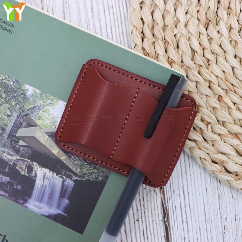 ที่ใส่ปากกาหนัง PU แบบพกพา คลิ - Leatherwork Books บทวิจารณ์และราคา