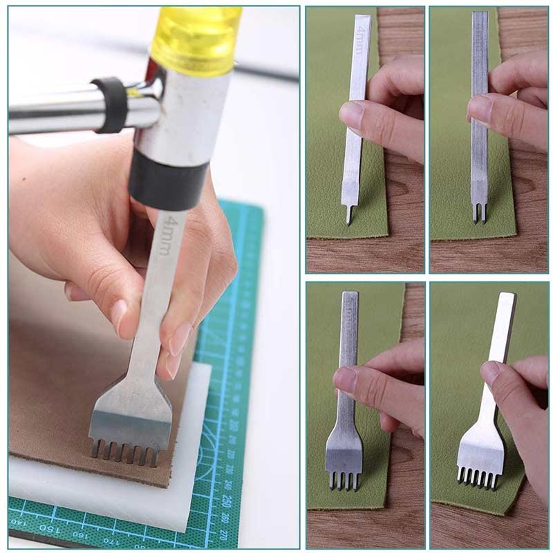 ชุดเครื่องมือทำหนัง 25 ชิ้น สำ - Beginner Leatherwork Kit บทวิจารณ์และราคา