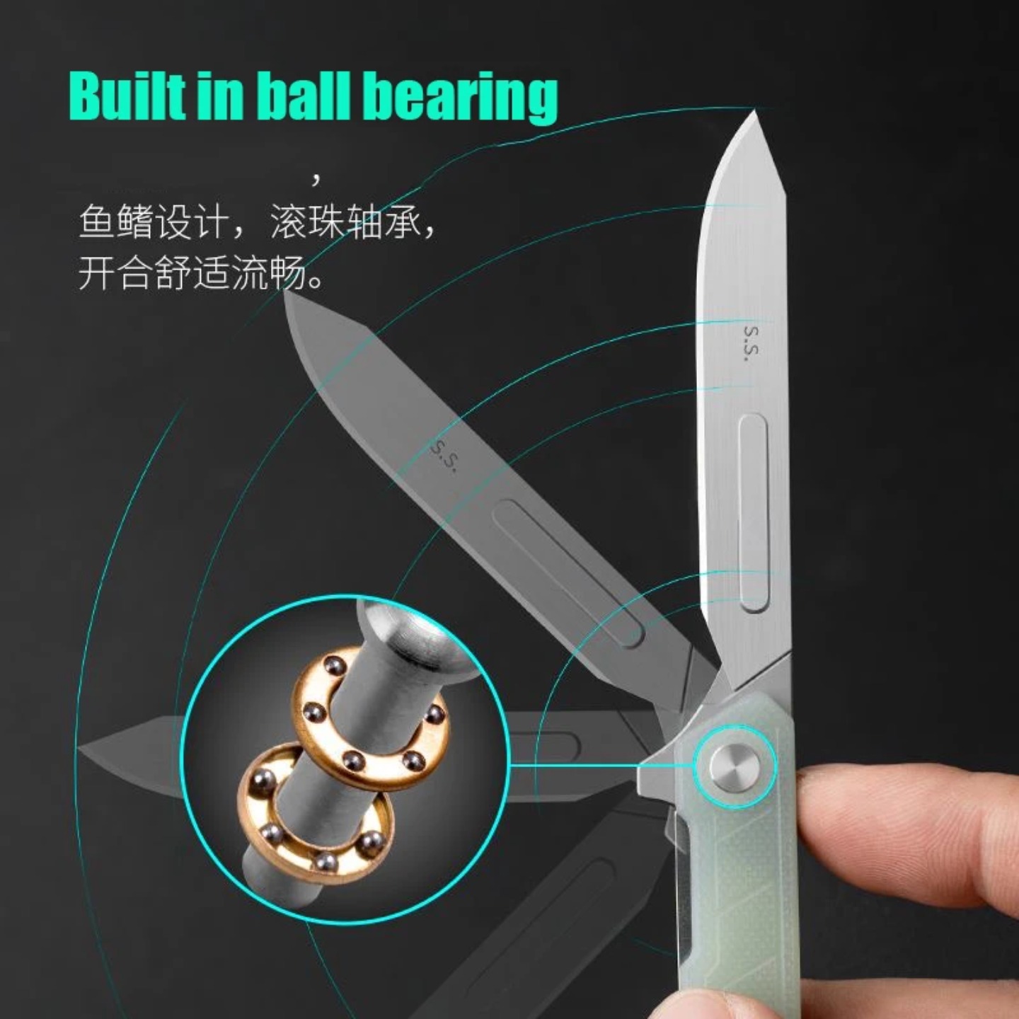 มีดใหม่พร้อมใบมีดเปลี่ยนได้ ด้ - Leatherwork Knife บทวิจารณ์และราคา