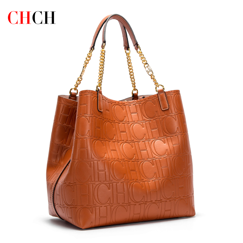 CHCH กระเป๋าโท้ทของผู้หญิง, กร - Leatherwork Bag บทวิจารณ์และราคา