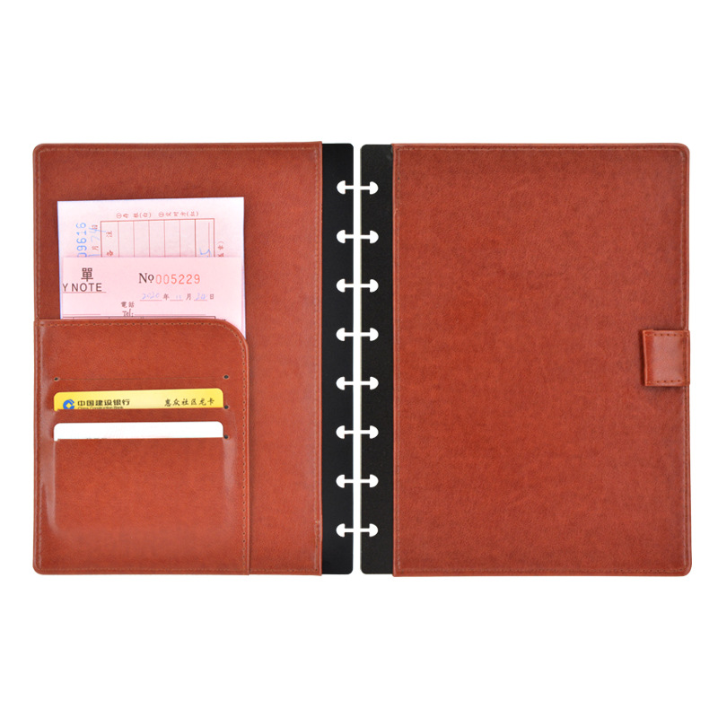 สมุดโน้ตปกหนังแบบหลวมพร้อมรูเจ - Leatherwork Books บทวิจารณ์และราคา