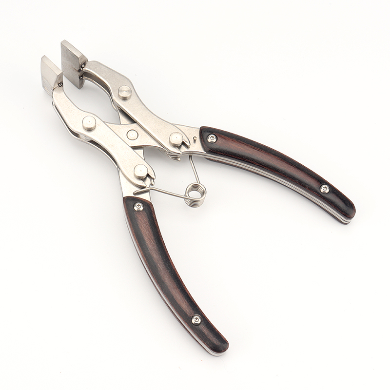 คีมหนีบหนังแบบแบน สแตนเลส ทำมื - Leatherwork Hand Press บทวิจารณ์และราคา