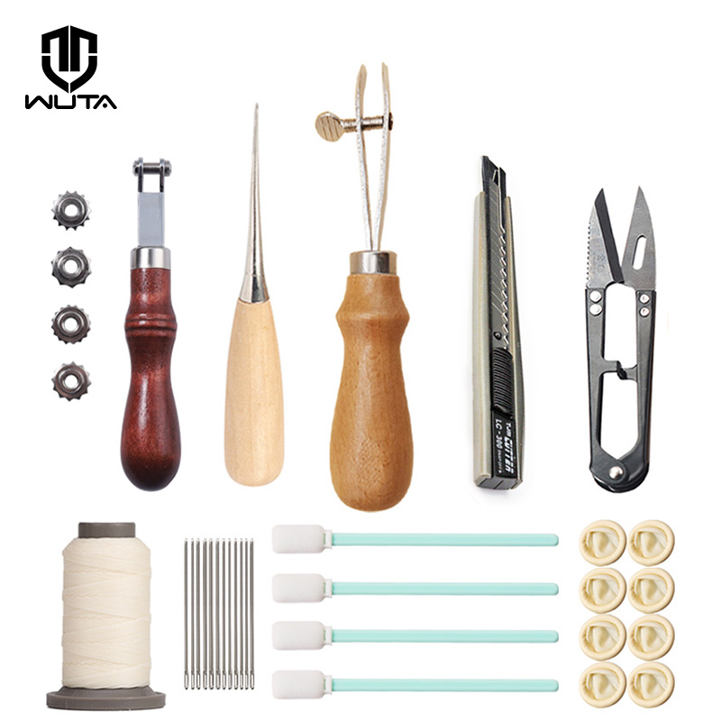 WUTA Professional หนังหัตถกรรม - Beginner Leatherwork Kit บทวิจารณ์และราคา