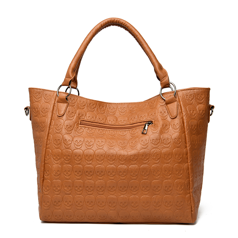 กระเป๋าสะพายข้างลายหัวกะโหลกสไ - Leatherwork Bag บทวิจารณ์และราคา