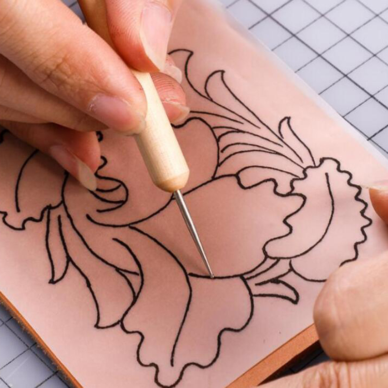 หนังCavingเครื่องมือสไตลัสจุดS - Leatherwork Hand Press บทวิจารณ์และราคา