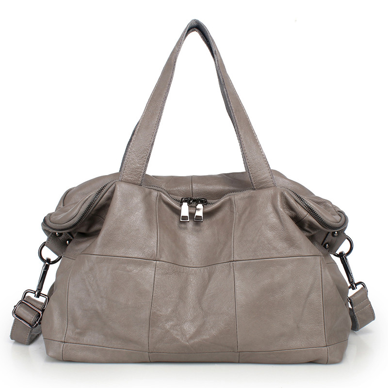 ความจุขนาดใหญ่ Tote กระเป๋าผู้ - Leather Work Bag Women บทวิจารณ์และราคา