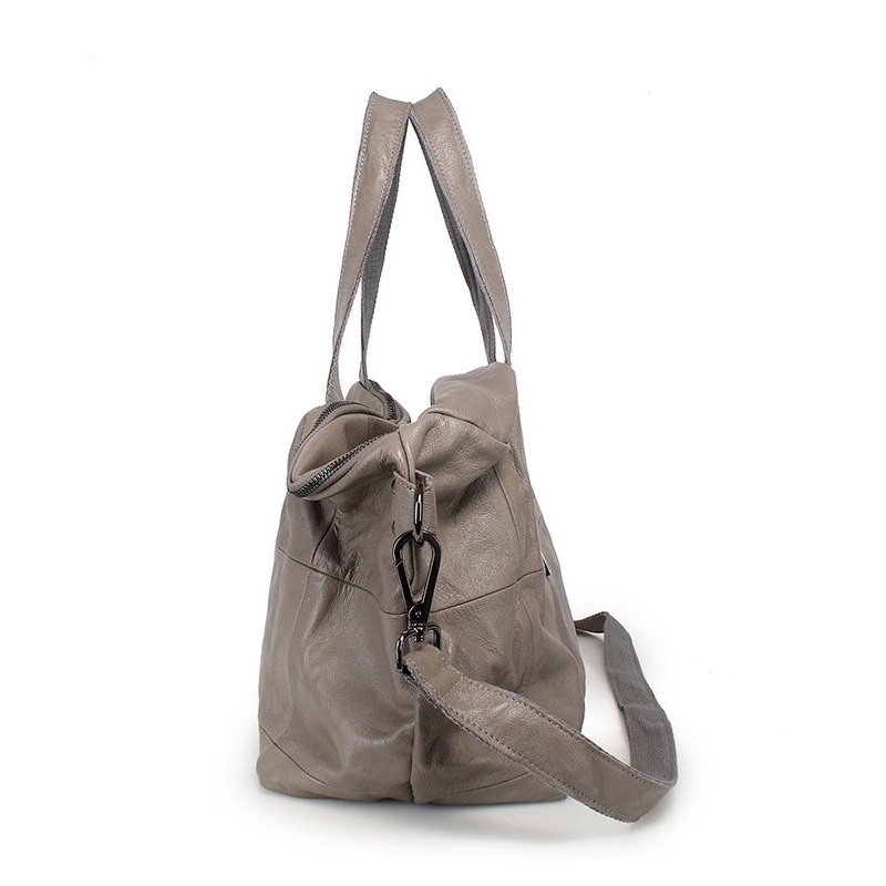 ความจุขนาดใหญ่ Tote กระเป๋าผู้ - Leather Work Bag Women บทวิจารณ์และราคา