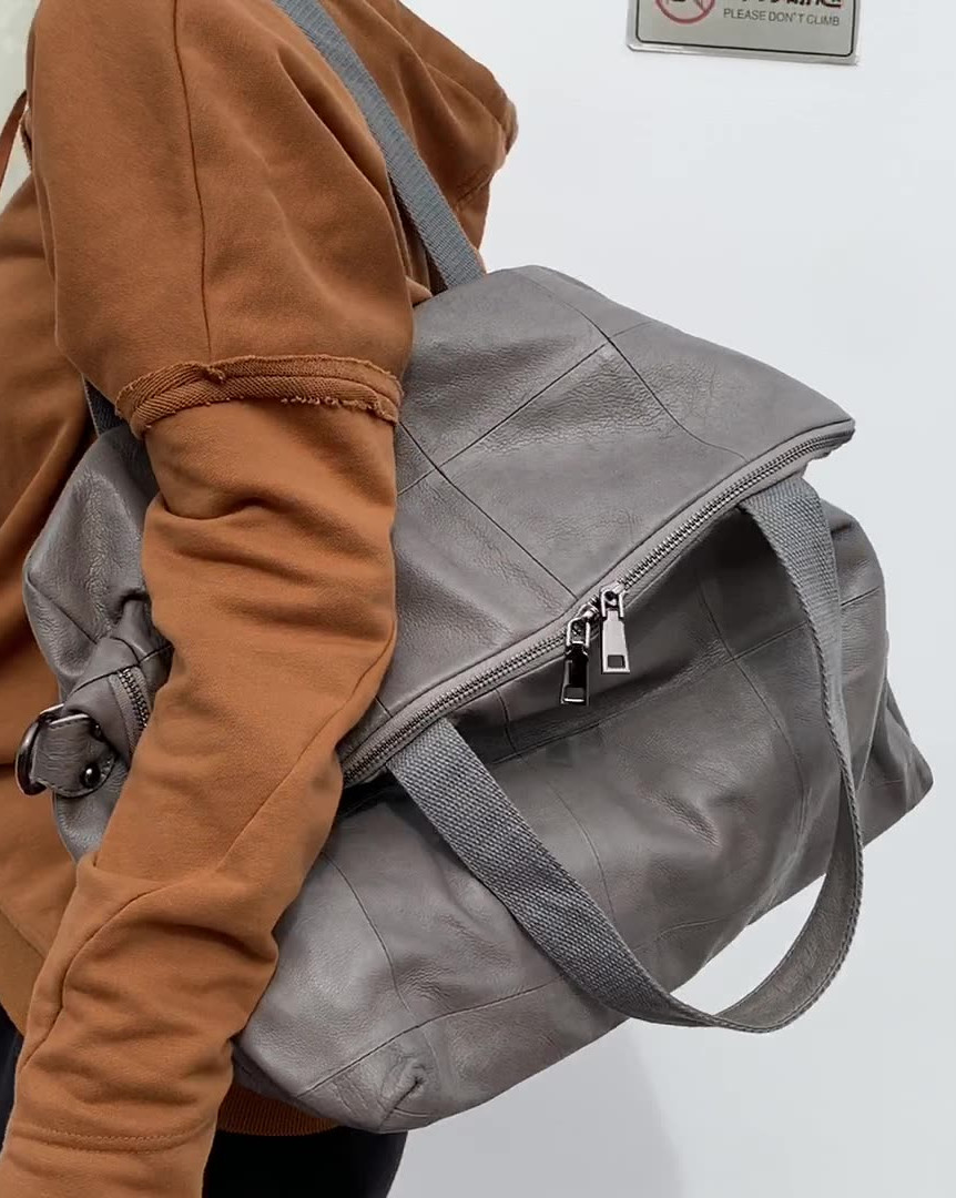 ความจุขนาดใหญ่ Tote กระเป๋าผู้ - Leather Work Bag Women บทวิจารณ์และราคา