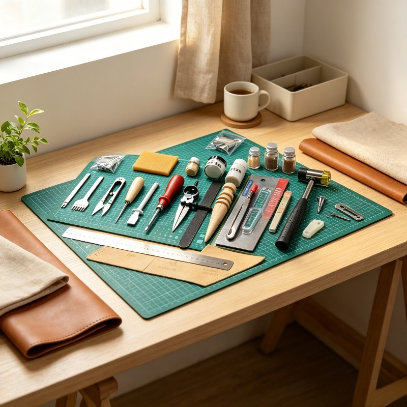 ชุดเริ่มต้นงานหนัง DIY, ชุดเคร - Beginner Leatherwork Kit บทวิจารณ์และราคา